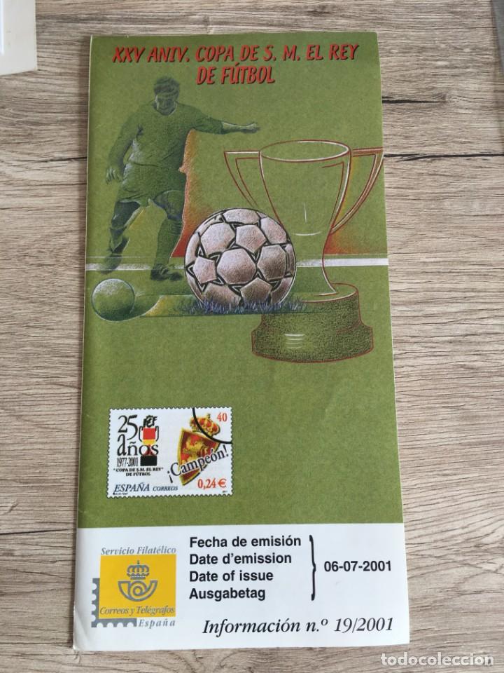 Sports collectibles: R5931 CATALOGO XXV ANIVERSARIO CAMPEON COPA DEL REY REAL ZARAGOZA 25 A&Ntilde;OS CELTA VIGO