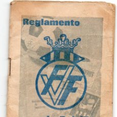 Coleccionismo deportivo: RECLAMENTO DE FUTBOL, DE BOLSILLO,1970, 50 PAGINAS, Y 56 DIBUJOS,