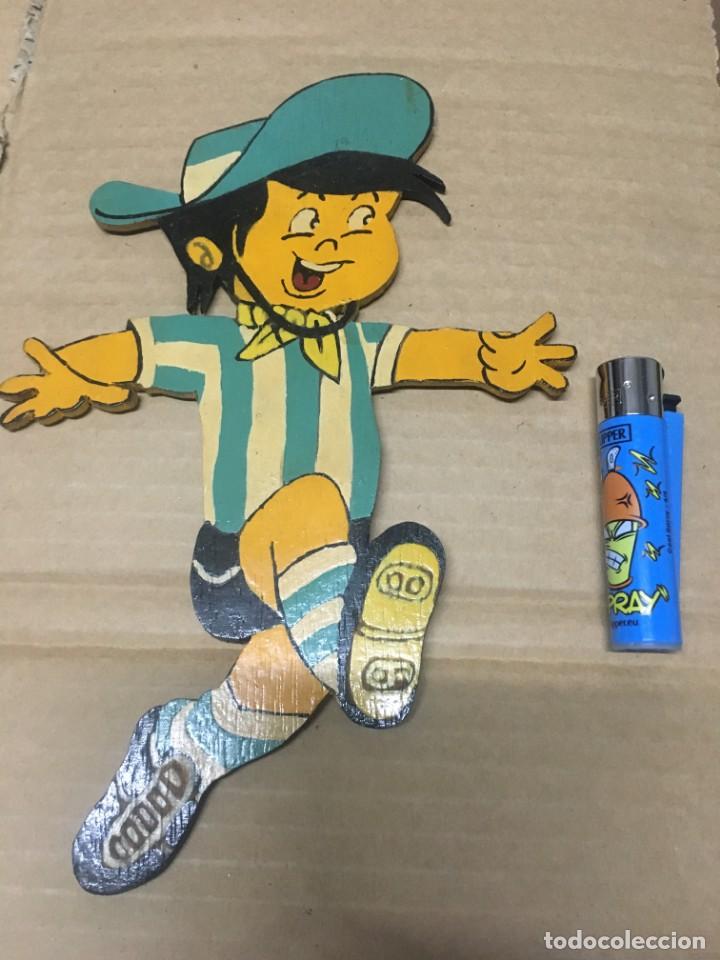 Sammelleidenschaft Sport: MASCOTA GAUCHITO MUNDIAL FUTBOL ARGENTINA 1978 HECHO EN MADERA