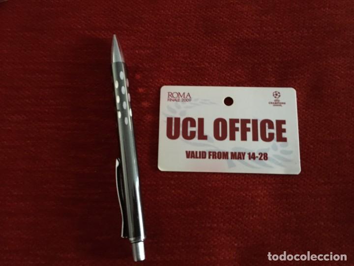 Coleccionismo deportivo: ENTRADA TICKET UCL OFFICE FINAL UEFA CHAMPIONS BARCELONA MANCHESTER UNITED 2009 ROMA