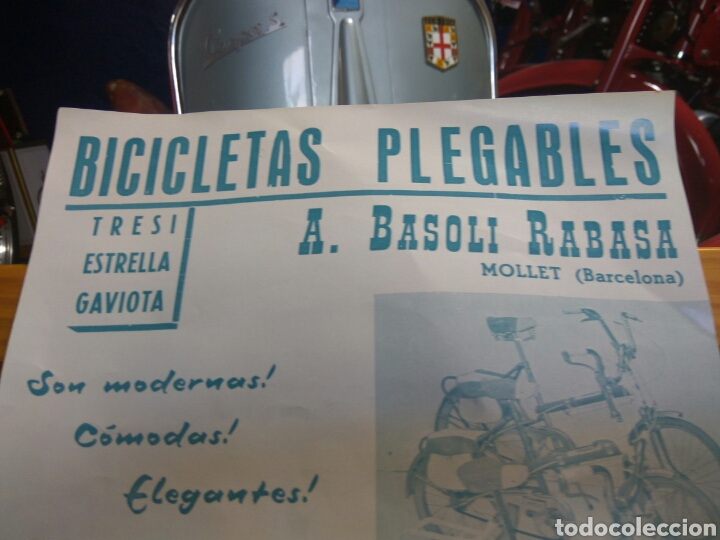 Coleccionismo deportivo: CATALOGO BICICLETA A.BASOLI RABASA. (DERBI) - Foto 2