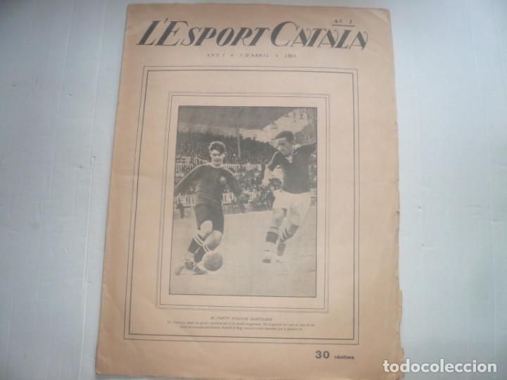 Coleccionismo deportivo: L Esport Catala - Foto 1
