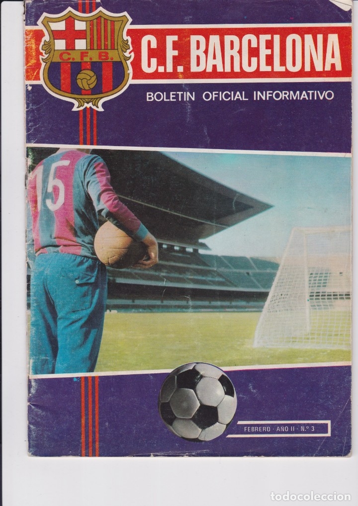 Coleccionismo deportivo: BAR&Ccedil;A: Bolet&iacute;n Oficial Informativo n&ordm; 3 - Foto 1