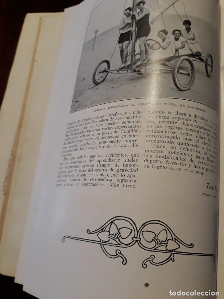 Coleccionismo deportivo: EL VELERO DE PLAYA , A&Ntilde;O 1927  .3 PAGINAS - Foto 2
