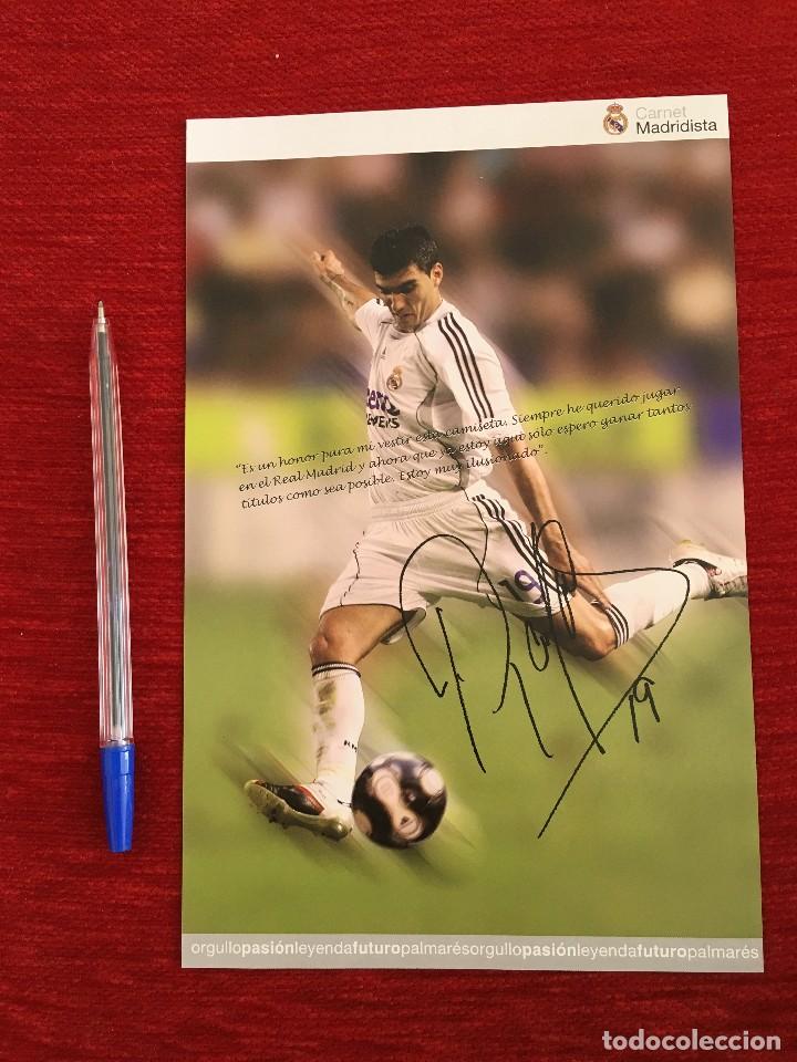 Sammelleidenschaft Sport: RP CROMO POSTAL FOTOGRAFIA JOSE ANTONIO REYES CARNET MADRIDISTA REAL MADRID CON FIRMA AUTOGRAFO