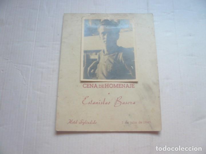 Coleccionismo deportivo: Estanislao Basora-Cena de homenaje - Foto 1