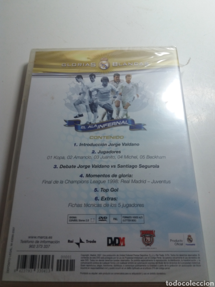 Coleccionismo deportivo: Dvd el ala infernal - Foto 2