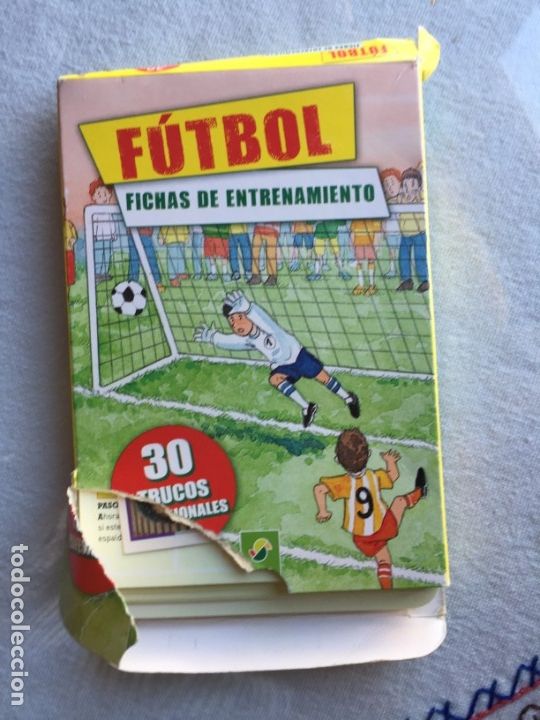 Coleccionismo deportivo: F&uacute;tbol Fichas de Entrenamiento - Foto 1
