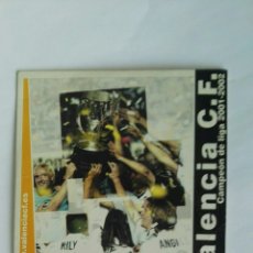 Coleccionismo deportivo: VALENCIA C.F. CD CAMPEÓN LIGA 2001-2002