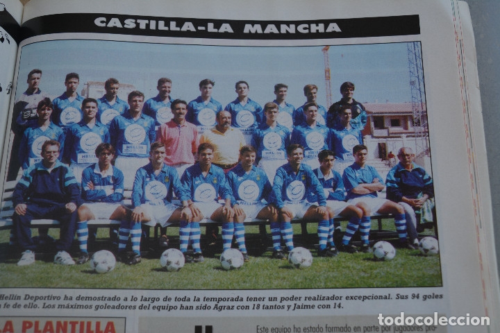 Sports collectibles: RECORTE DE LA REVISTA DON BALON.TEMPORADA 94-95.FOTO DEL HELLIN DEPORTIVO