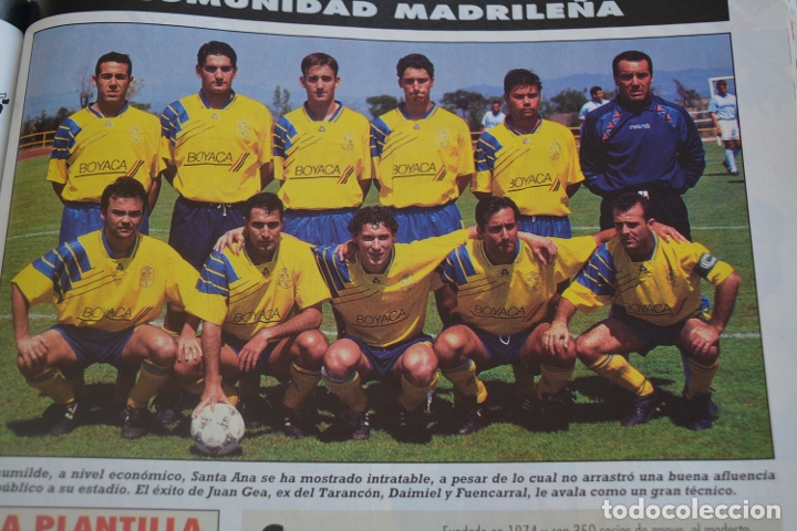 Sports collectibles: RECORTE DE LA REVISTA DON BALON.TEMPORADA 94-95.FOTO DEL SANTA ANA
