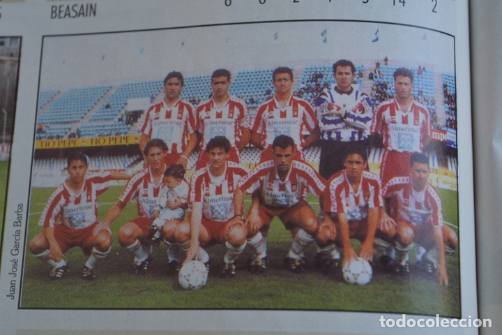 Sports collectibles: RECORTE DE LA REVISTA DON BALON.TEMPORADA 94-95.FOTO DEL ALMERIA