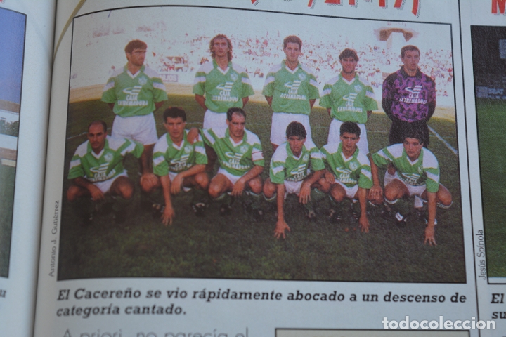 Sports collectibles: RECORTE DE LA REVISTA DON BALON.TEMPORADA 94-95.FOTO DEL CACERE&Ntilde;O