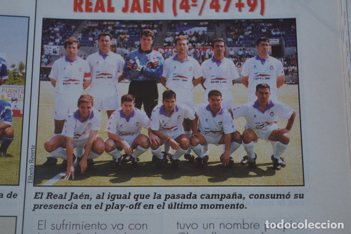 Sports collectibles: RECORTE DE LA REVISTA DON BALON.TEMPORADA 94-95.FOTO DEL REAL JAEN