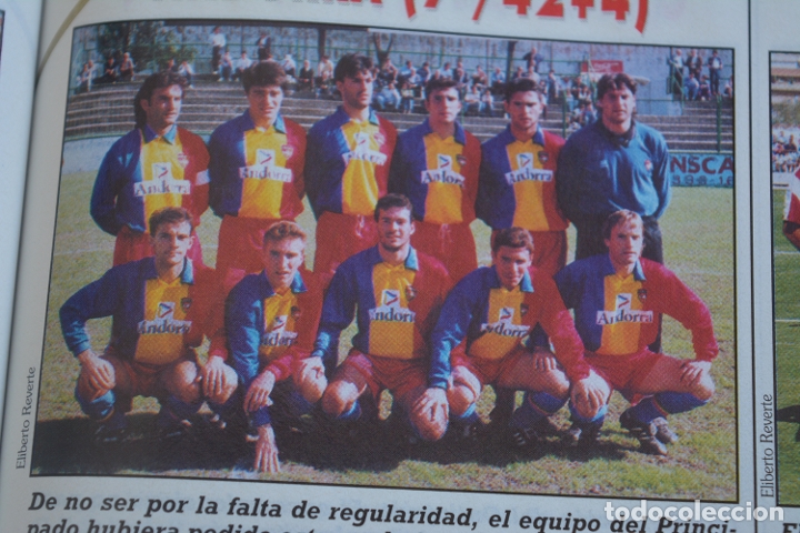 Sports collectibles: RECORTE DE LA REVISTA DON BALON.TEMPORADA 94-95.FOTO DEL ANDORRA
