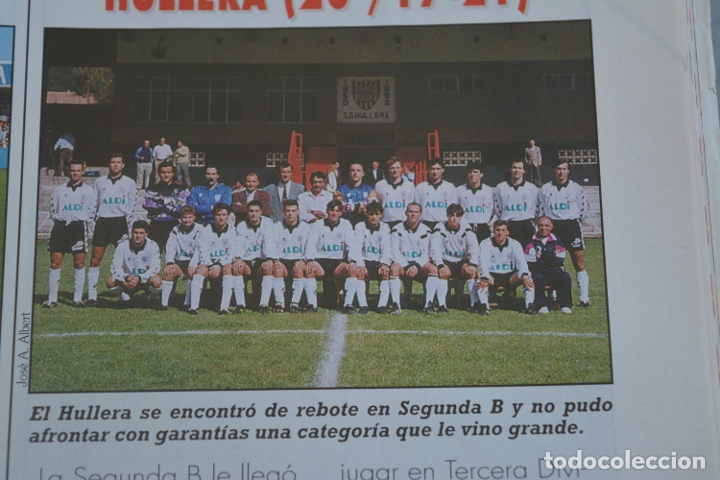 Sports collectibles: RECORTE DE LA REVISTA DON BALON.TEMPORADA 94-95.FOTO DEL HULLERA