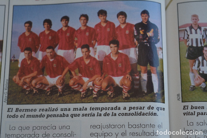 Sports collectibles: RECORTE DE LA REVISTA DON BALON.TEMPORADA 94-95.FOTO DEL BERMEO