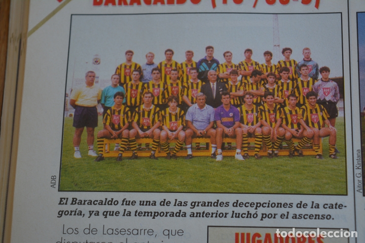 Sports collectibles: RECORTE DE LA REVISTA DON BALON.TEMPORADA 94-95.FOTO DEL BARACALDO