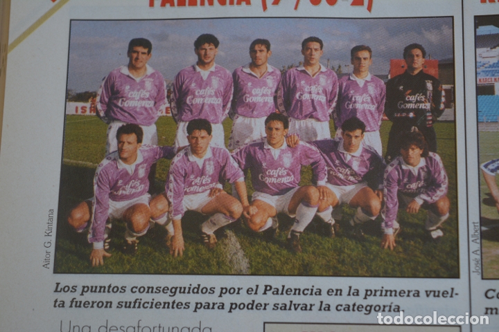 Sports collectibles: RECORTE DE LA REVISTA DON BALON.TEMPORADA 94-95.FOTO DEL PALENCIA