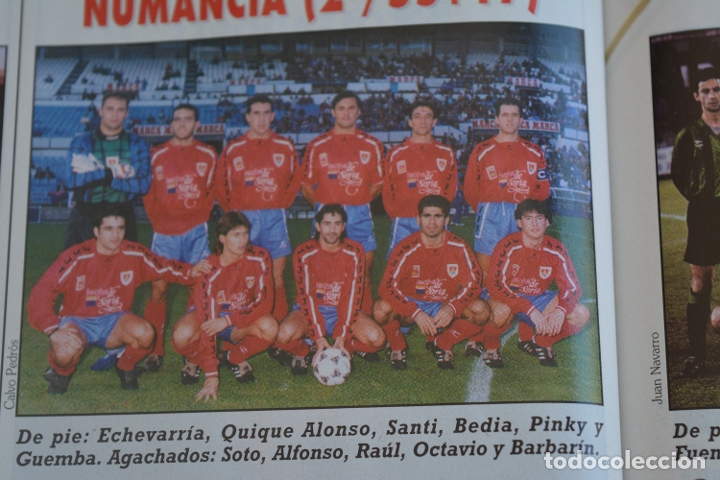 Sammelleidenschaft Sport: RECORTE DE LA REVISTA DON BALON.TEMPORADA 94-95.FOTO DEL NUMANCIA