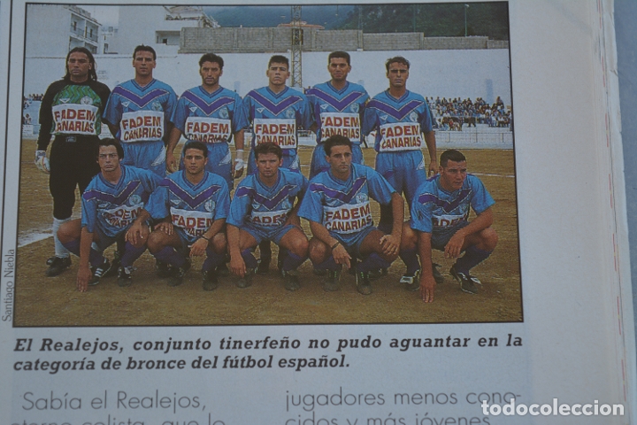 Sammelleidenschaft Sport: RECORTE DE LA REVISTA DON BALON.TEMPORADA 94-95.FOTO DEL REALEJOS