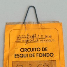 Colecionismo desportivo: FORFAIT BENASQUE CIRCUITO ESQUI DE FONDO DESCENTE 1994. Lote 186674368