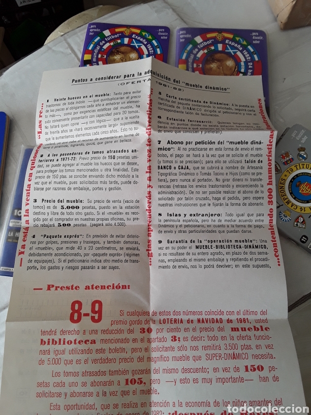 Coleccionismo deportivo: Lote super dinamicos - Foto 4