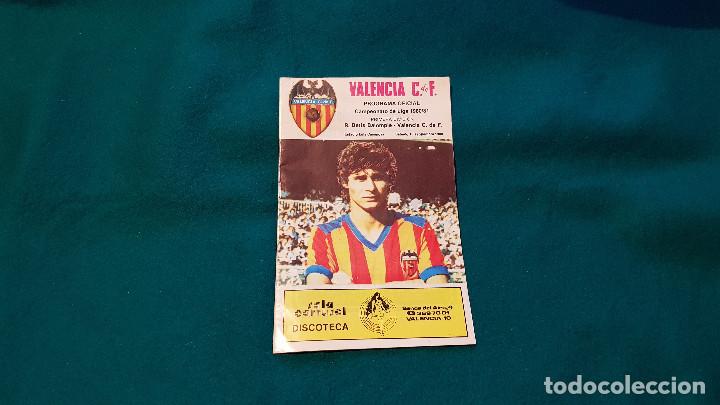Sports collectibles: LIBRO PROGRAMA OFICIAL VALENCIA C.F. (1980) LIBRITO CAMPEONATO DE LIGA 1980/81