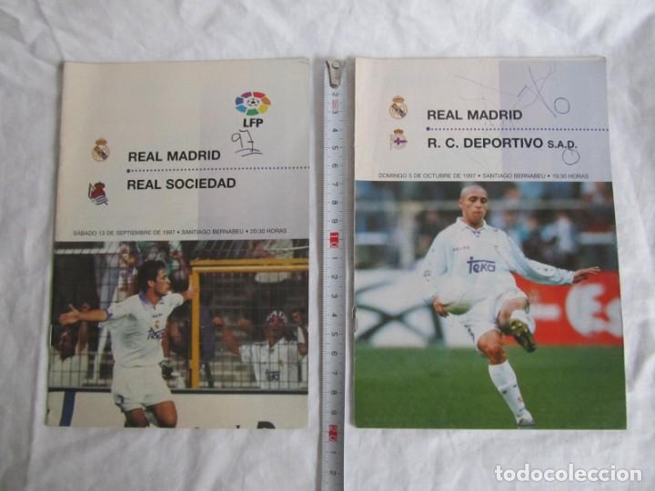 Coleccionismo deportivo: 6 programas Real Madrid - Foto 6