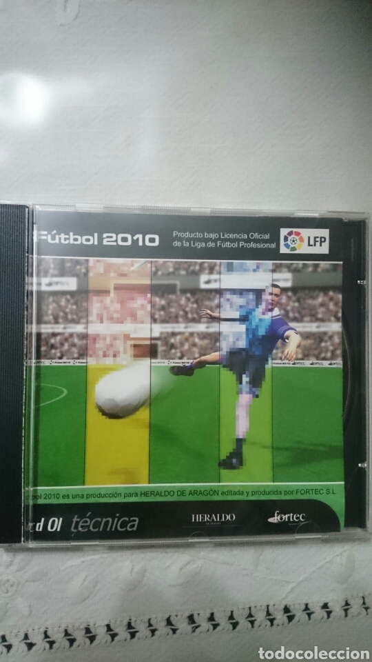 Coleccionismo deportivo: Cd para windows. Futbol 2010, LFP - Foto 1