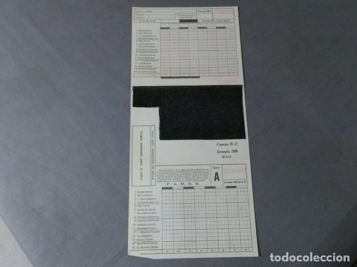 Coleccionismo deportivo: Quiniela de f&uacute;tbol 1.971 - Foto 2