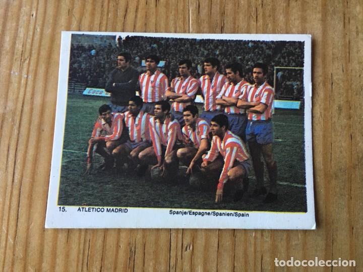 Sports collectibles: R8131 &iquest;CROMO SUECO? FOTO FOTOGRAFIA EN CARTON ONCE ALINEACION 15 ATLETICO MADRID