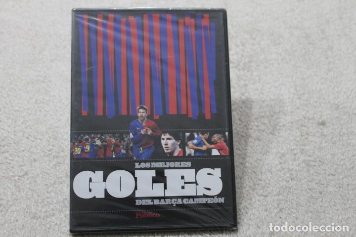 Coleccionismo deportivo: DVD LOS MEJORES GOLES DEL BAR&Ccedil;A CAMPE&Oacute;N PRECINTADO - Foto 1