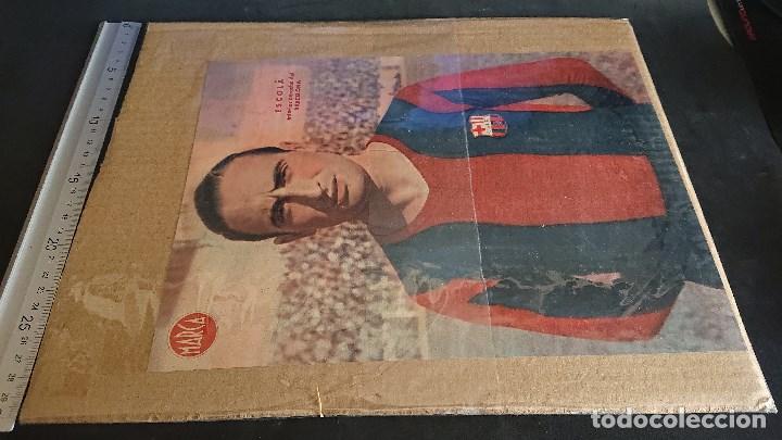 Sports collectibles: IMAGEN O LAMINA DE ESCOLA INTERIOR DERECHA DEL BARCELONA - PERIODICO MARCA . LEER DESCRIPCION