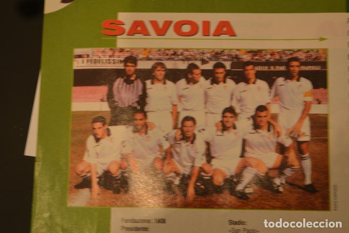 Sammelleidenschaft Sport: RECORTE DE IL GUERIN SPORTIVO.TEMPORADA 97-98.SAVOIA.MEDIDAS 1'0 X 6 CMS