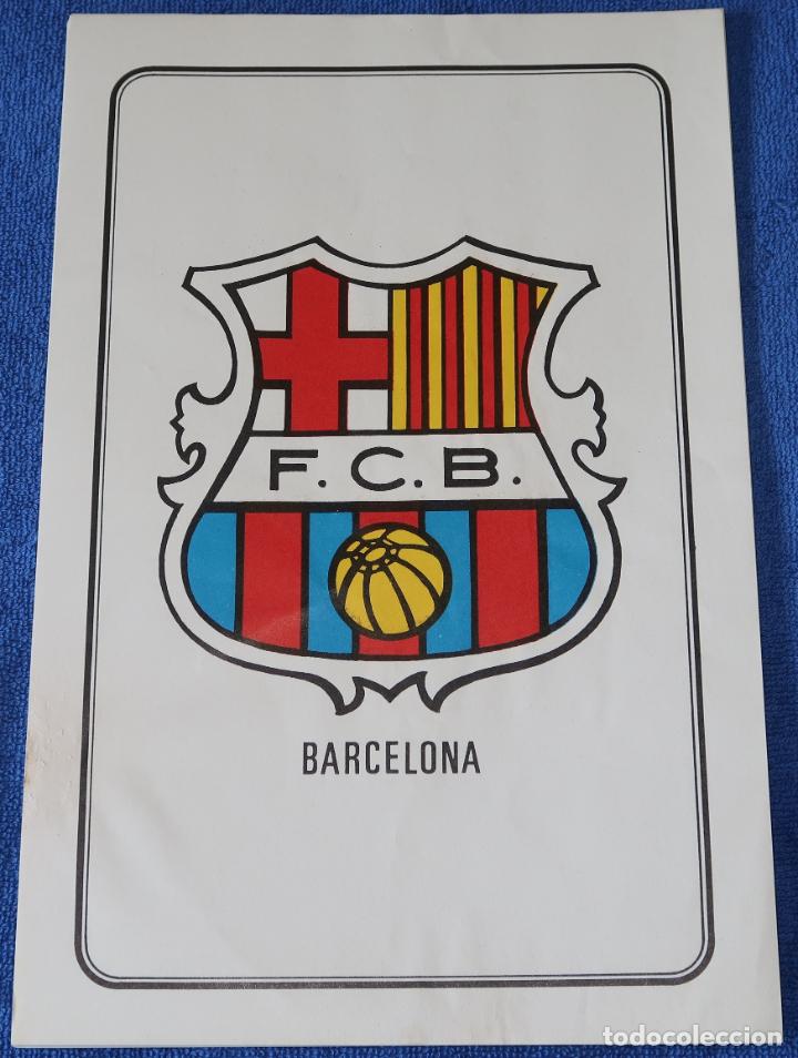 Coleccionismo deportivo: Plantilla Barcelona - Diario 16 - Foto 1