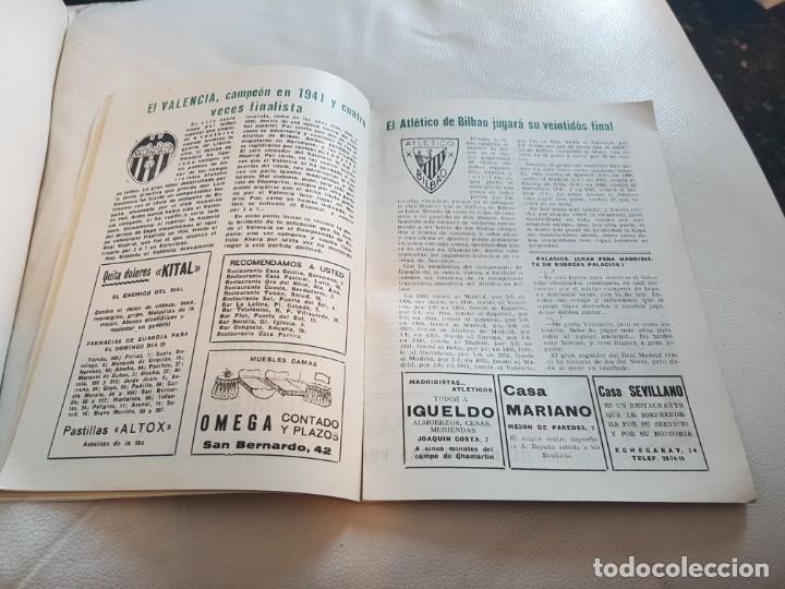 Coleccionismo deportivo: PROGRAMA FINAL COPA DEL GENERALISIMO 1949 ATHLETIC CLUB BILBAO VS VALENCIA CF 29/5/49 - Foto 2