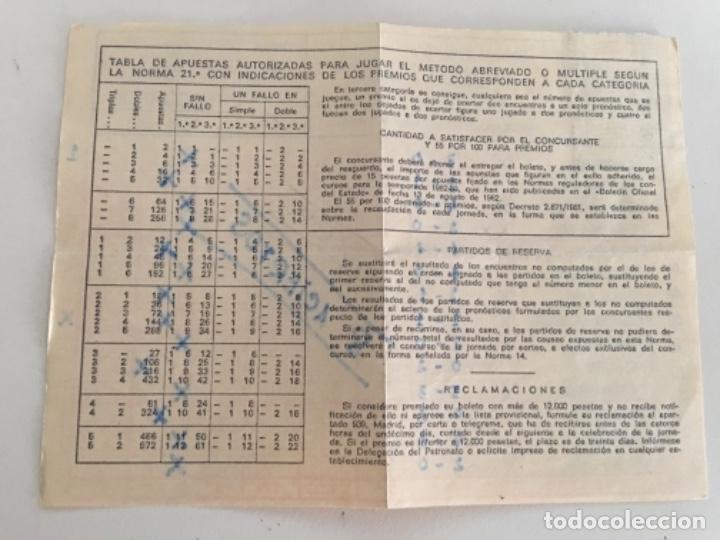 Coleccionismo deportivo: Quiniela sellada jornada 27 a&ntilde;o 83 - Foto 2