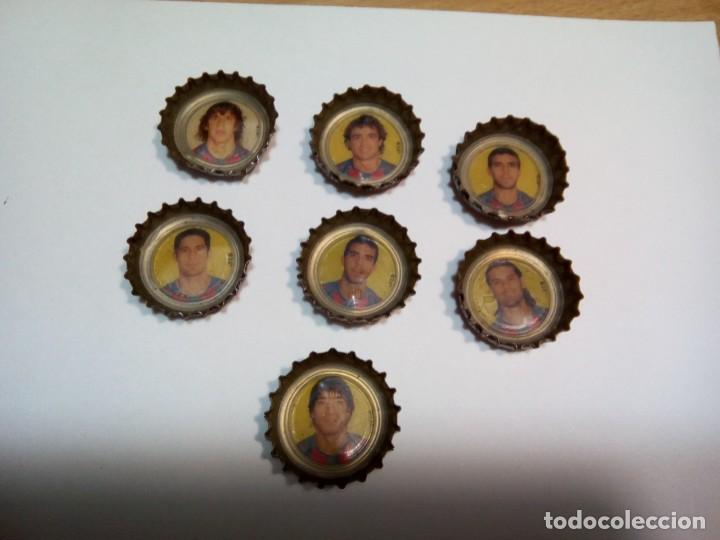 Coleccionismo deportivo: * CHAPAS COCA-COLA. JUGADORES BAR&Ccedil;A (Rf:M-34/*) - Foto 1