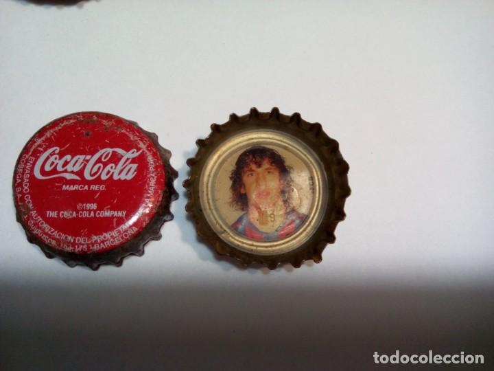 Coleccionismo deportivo: * CHAPAS COCA-COLA. JUGADORES BAR&Ccedil;A (Rf:M-34/*) - Foto 2