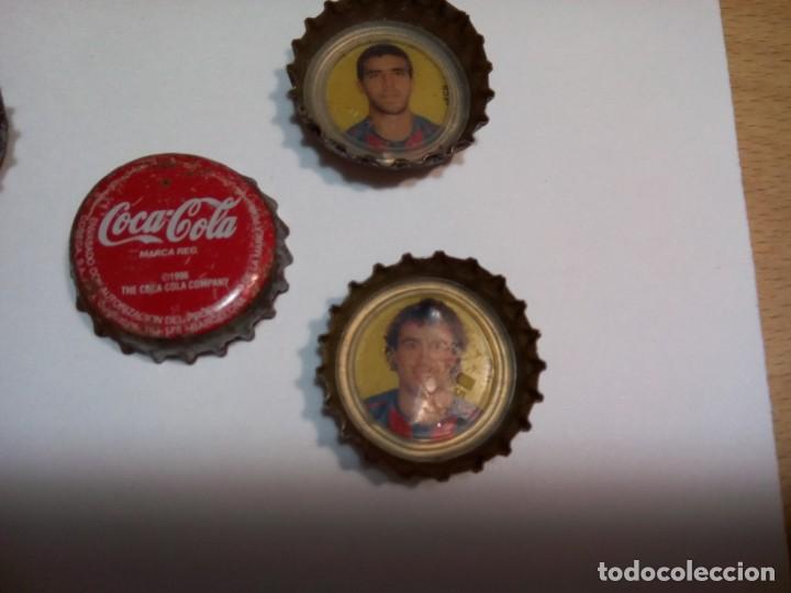 Coleccionismo deportivo: * CHAPAS COCA-COLA. JUGADORES BAR&Ccedil;A (Rf:M-34/*) - Foto 3