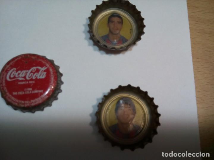 Coleccionismo deportivo: * CHAPAS COCA-COLA. JUGADORES BAR&Ccedil;A (Rf:M-34/*) - Foto 4