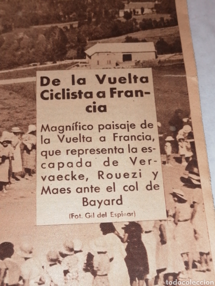 Coleccionismo deportivo: Revista esto tour 1935 - Foto 2