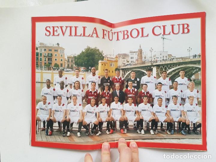 Coleccionismo deportivo: Programa Sevilla - Steaua Bucarest (Champions 07-08) OFICIAL (Con p&oacute;ster) 67 p&aacute;ginas - Foto 3