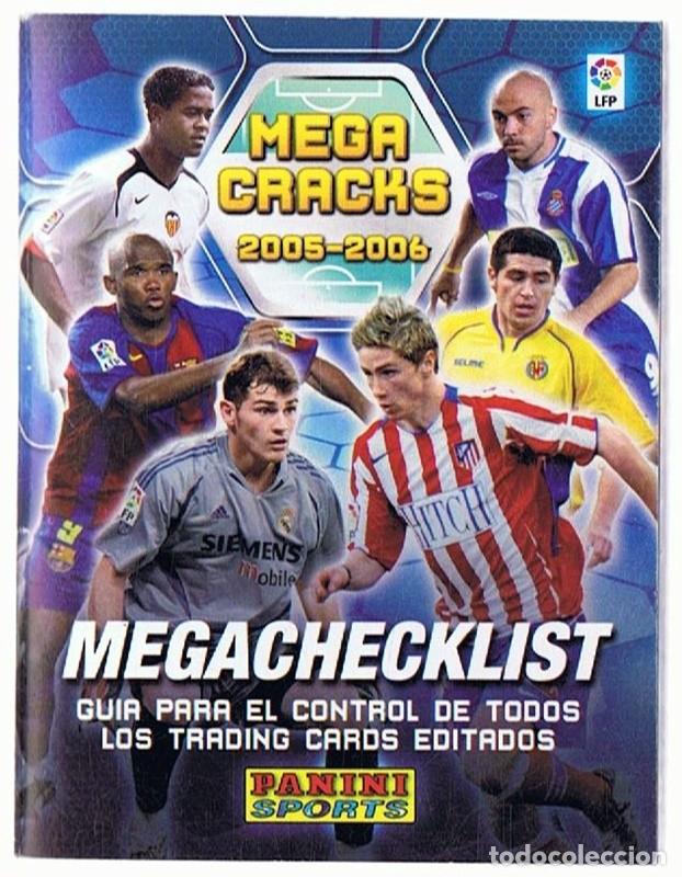 Coleccionismo deportivo: GUIA MEGACHECKLIST MEGA CRACKS 2005 - 2006 - Foto 1