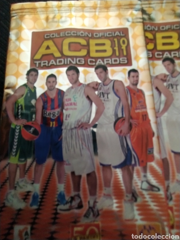 Coleccionismo deportivo: ACB 10-11 5 Sobres vac&iacute;os - Foto 2