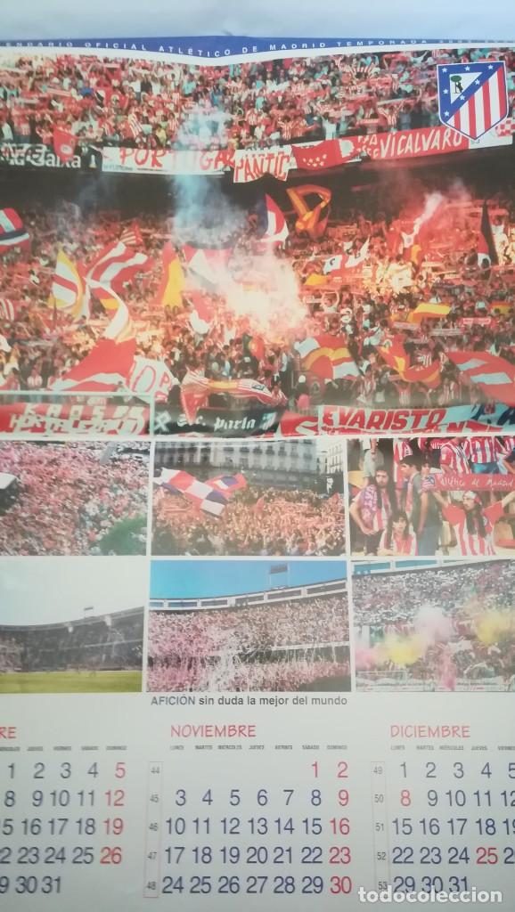 Coleccionismo deportivo: CALENDARIO ATL&Eacute;TICO DE MADRID AT MADRID A&Ntilde;O 2003 CENTENARIO - Foto 2