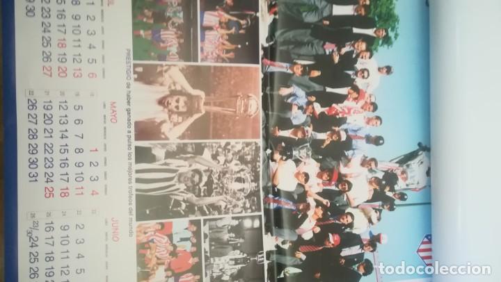 Coleccionismo deportivo: CALENDARIO ATL&Eacute;TICO DE MADRID AT MADRID A&Ntilde;O 2003 CENTENARIO - Foto 3