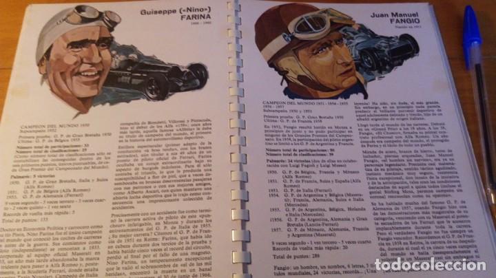 Coleccionismo deportivo: Agenda Firestone Racing 1972 - Historia Formula 1 - Foto 5