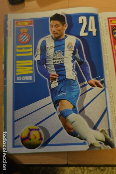 Coleccionismo deportivo: POSTER DE WU LEI (ESPANYOL)MEDIDAS 30 X 21 CMS - Foto 1